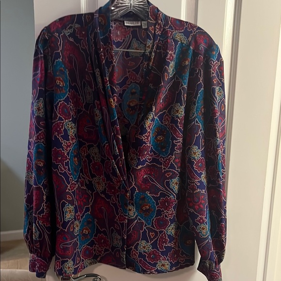 Marlis Multicolor Floral Blouse - Picture 1 of 3